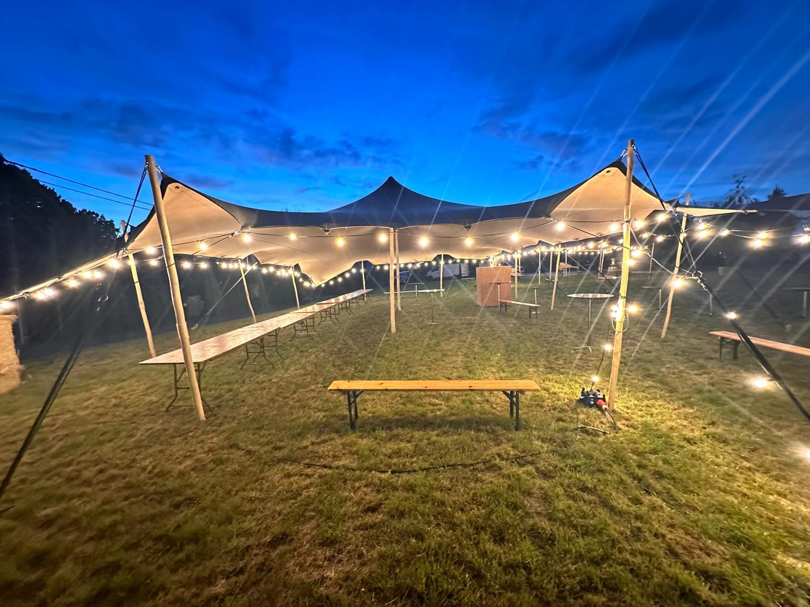 Tente stretch événement premium